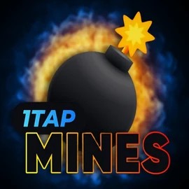 1Tap Mines logo by Turbo Games Casoola Casino