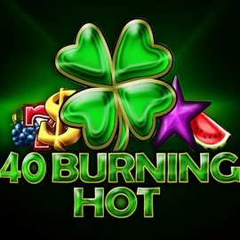 Slots logo of 40 Burning Hot from Amusnet Interactive at Casoola Casino