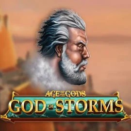 Official Slots logo: Age Of The Gods: God of Storms by Playtech at Casoola Casino