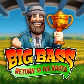 Big Bass Return to the Races logo by Pragmatic Play Casoola Casino