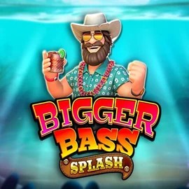Bigger Bass Splash slot logo by Pragmatic Play at Casoola Casino