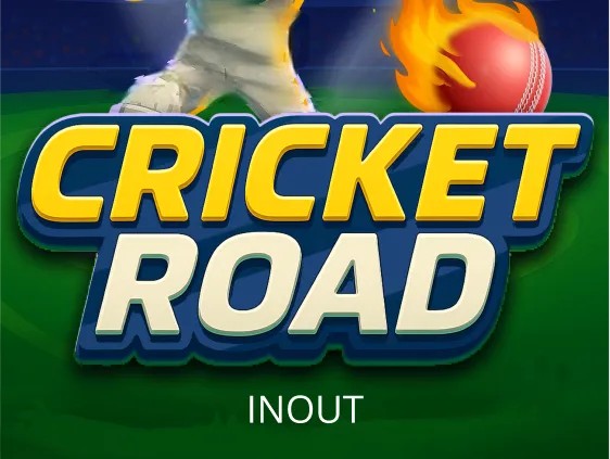 Cricket Road slot logo by InOut at Casoola Casino