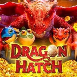 Dragon Hatch logo – Slots by PG Soft at Casoola Casino