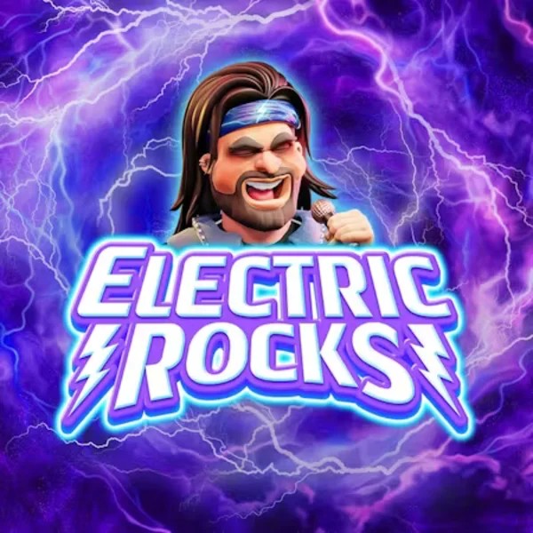 Electric Rocks slot visual from Inspired Gaming available on casoola-casino.eu