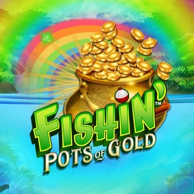 Fishin Pots Of Gold logo by Gameburger Studios Casoola Casino