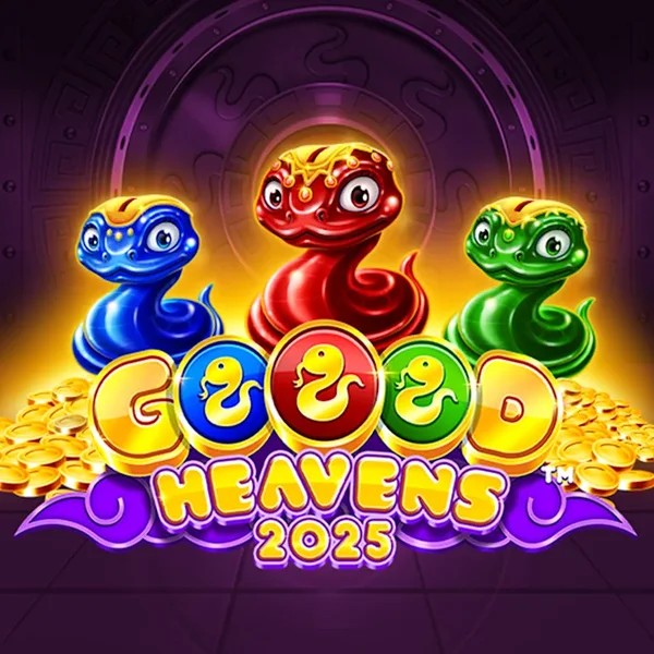 Goood Heavens by Rarestone Gaming, showcased at casoola-casino.eu – game logo