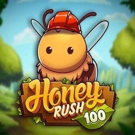 Honey Rush 100 online game logo by  on casoola-casino.eu