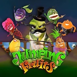 Jumping Fruits slot visual from Wazdan available on casoola-casino.eu