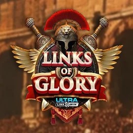 Links of Glory slot logo by Slingshot Studios at Casoola Casino