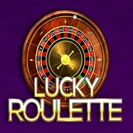 Lucky Roulette slot logo by Belatra Games at Casoola Casino