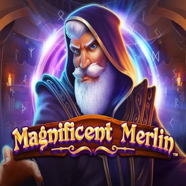 Magnificent Merlin slot visual from Greentube available on casoola-casino.eu
