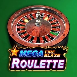 Mega Fire Blaze Roulette by Playtech, showcased at casoola-casino.eu – game logo