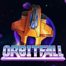 Orbitfall online game logo by ELK Studios on casoola-casino.eu