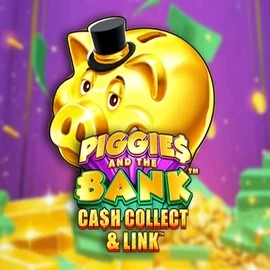 Piggies And The Bank Cash Collect &amp; Link slot logo by Origins at Casoola Casino