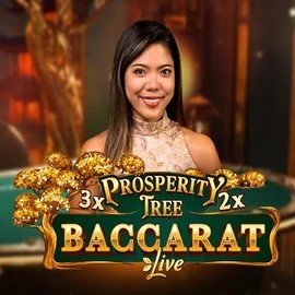 Prosperity Tree Baccarat game by Evolution – logo hosted on Casoola Casino