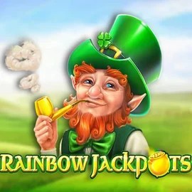 Jackpots logo of Rainbow Jackpots from Red Tiger Gaming at Casoola Casino
