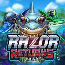 Razor Returns slot icon by Push Gaming, available at Casoola Casino