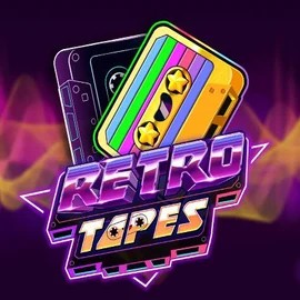 Retro Tapes slot icon by Push Gaming, available at Casoola Casino
