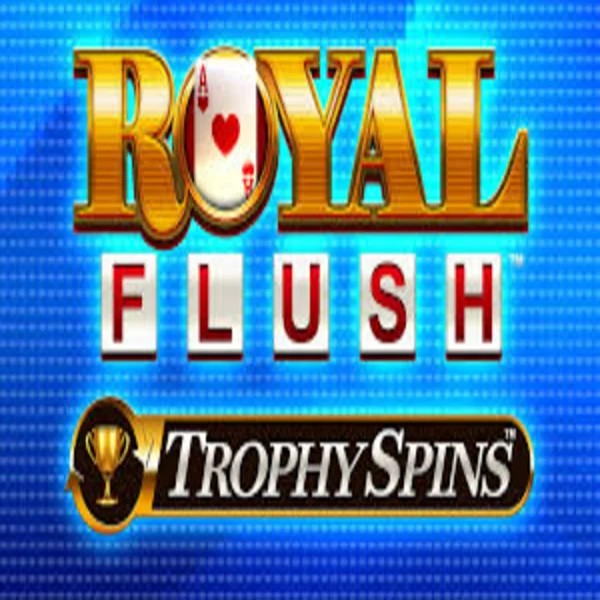 Royal Flush Trophy Spins by Greentube, showcased at casoola-casino.eu – game logo