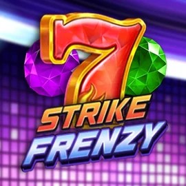 Strike Frenzy slot logo by Pragmatic Play at Casoola Casino