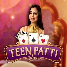 Official Poker logo: Teen Patti by Evoplay at Casoola Casino