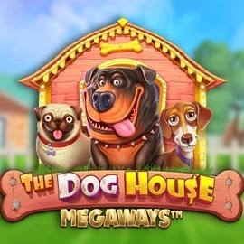 The Dog House Megaways logo by Pragmatic Play Casoola Casino